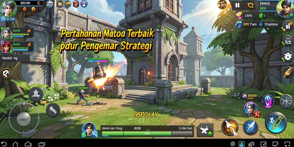 Gameplay intens dari 95PGPLAY dalam Tower Defense.