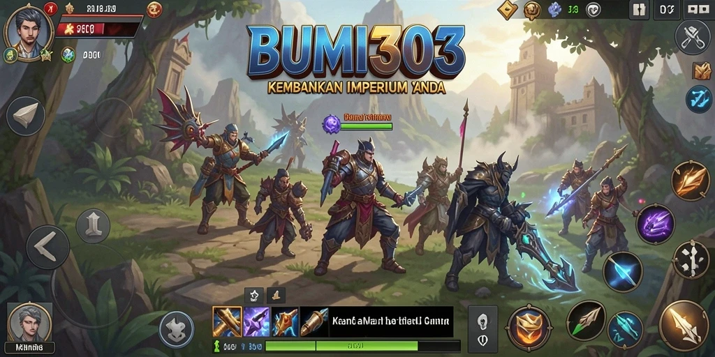 Tampilan menarik permainan BUMI303 yang penuh strategi.