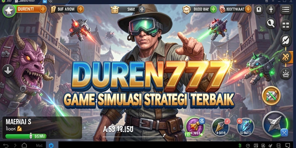 Gameplay seru di DUREN777 dengan strategi dan manajemen yang mendalam.