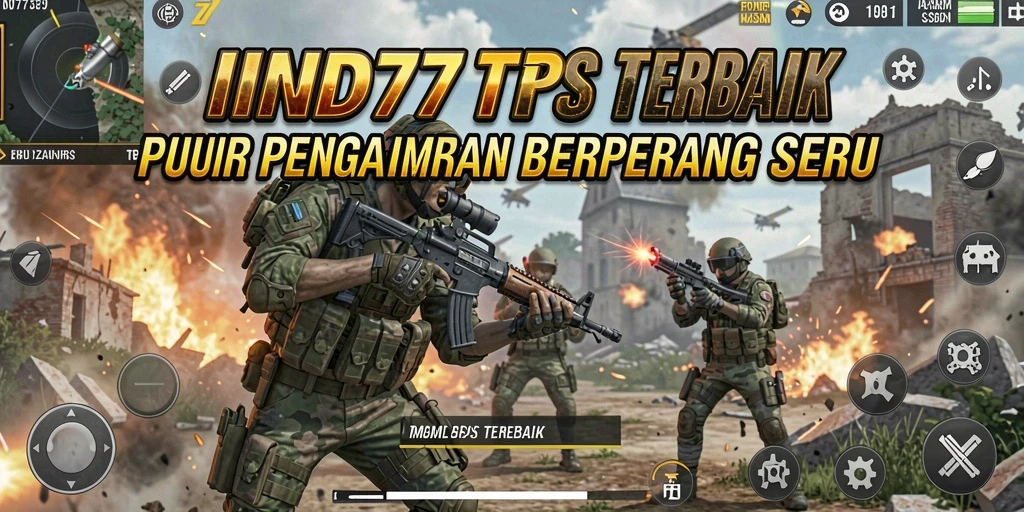 Tangkapan layar utama IND777 menampilkan aksi pertempuran yang mendebarkan.
