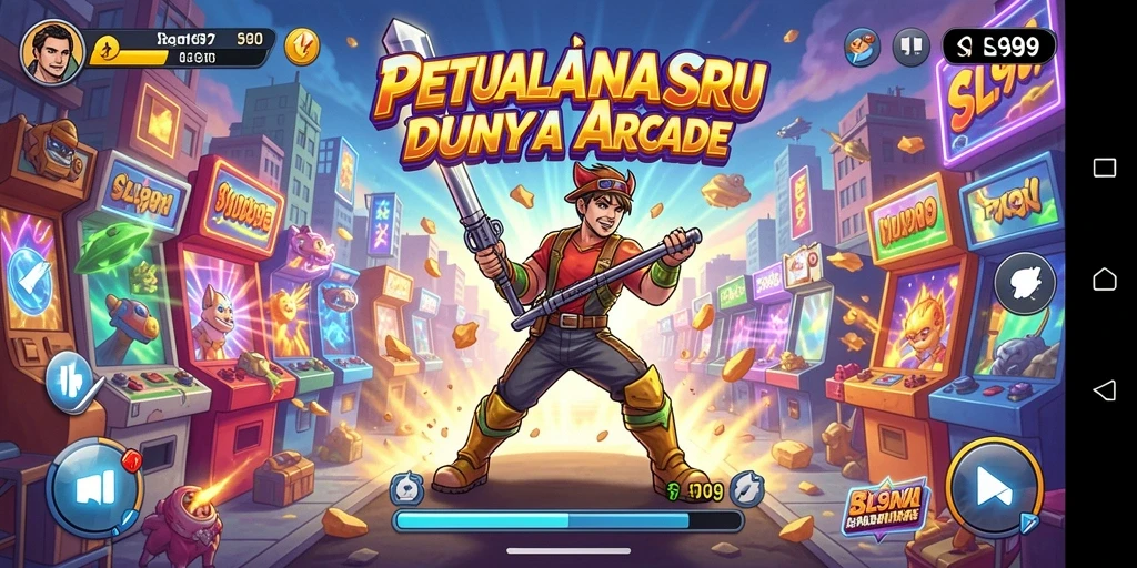 Tampilan menarik dari gameplay SL999 yang seru dan menantang.